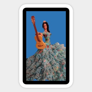 Flamenco Dancer Sticker